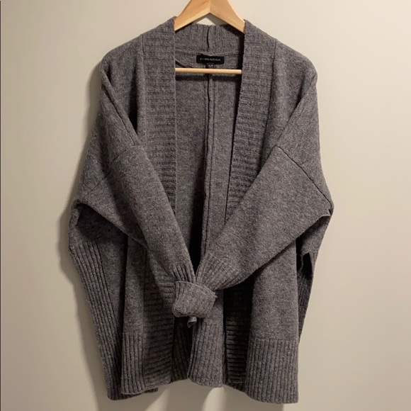 Banana Republic Merino Wool Cardigan Grey - Picture 6 of 10